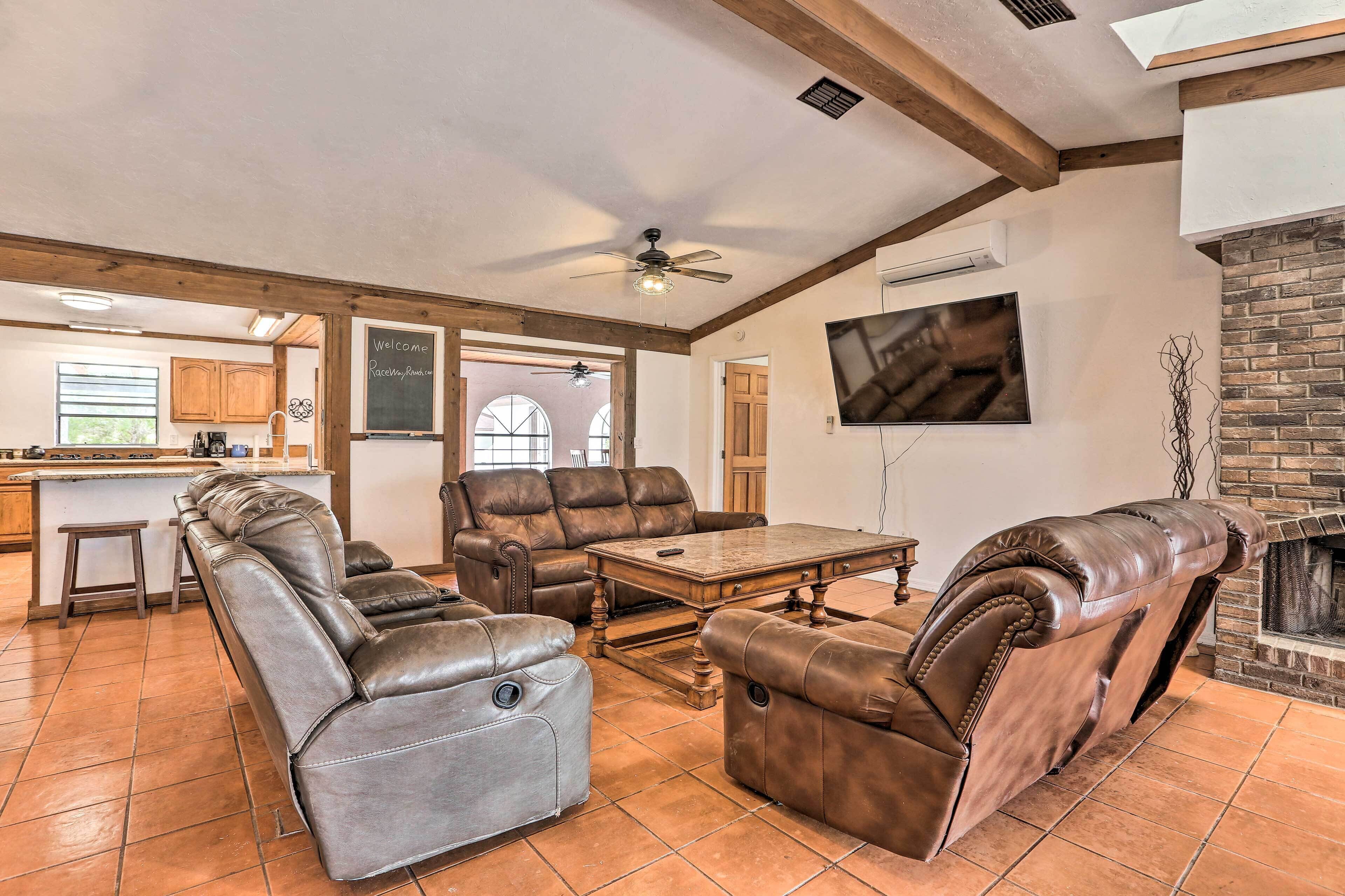 Pet-Friendly 'Raceway Ranch' w/ Patio & Grill