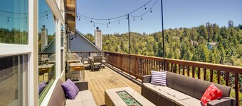 Lake Arrowhead Getaway with Decks + Game Room!