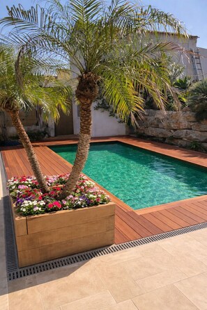 Outdoor pool - Villa with private pool 🌿 3 bedrooms - near beaches & center - absolute calm (Cavalaire-sur-Mer)