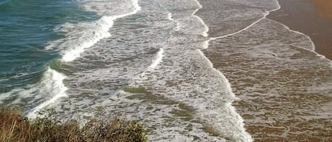 Aan het strand