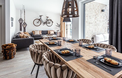 Family vacation, Baltic Sea, close to the beach, stylish, sauna, 2 bedrooms, balcony