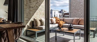 Family vacation, Baltic Sea, close to the beach, stylish, sauna, 2 bedrooms, balcony