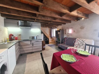 Spacious Village Home with Reception Room, Petanque Court, and Terrace near Lake Eguzon