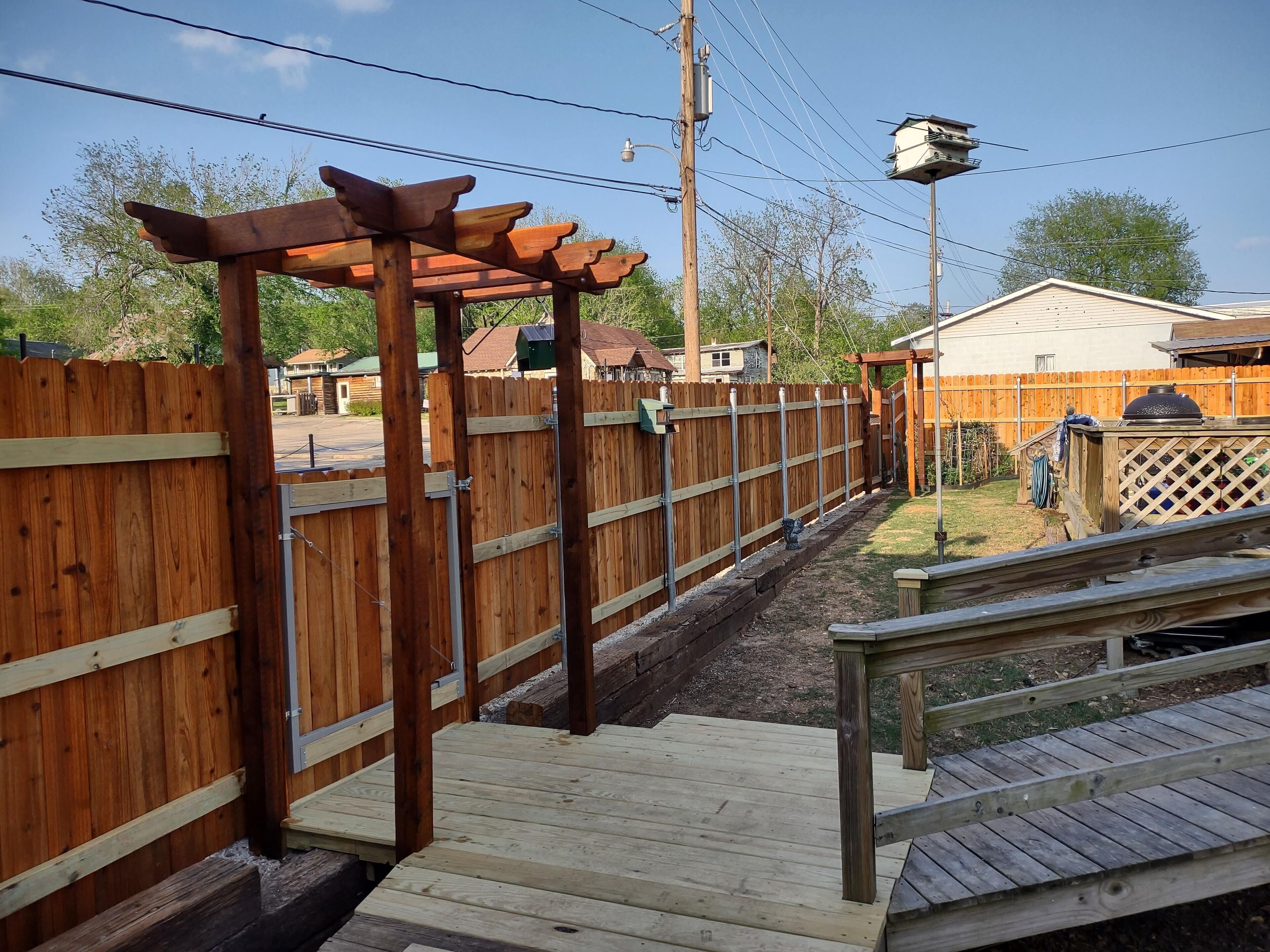 Enceinte de l’hébergement