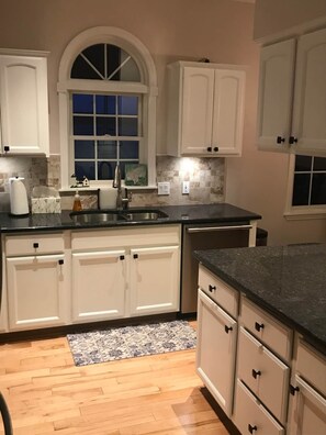 Fridge, microwave, oven, stovetop - Owasco Lake House w/ 120ft private water front! (Fleming)