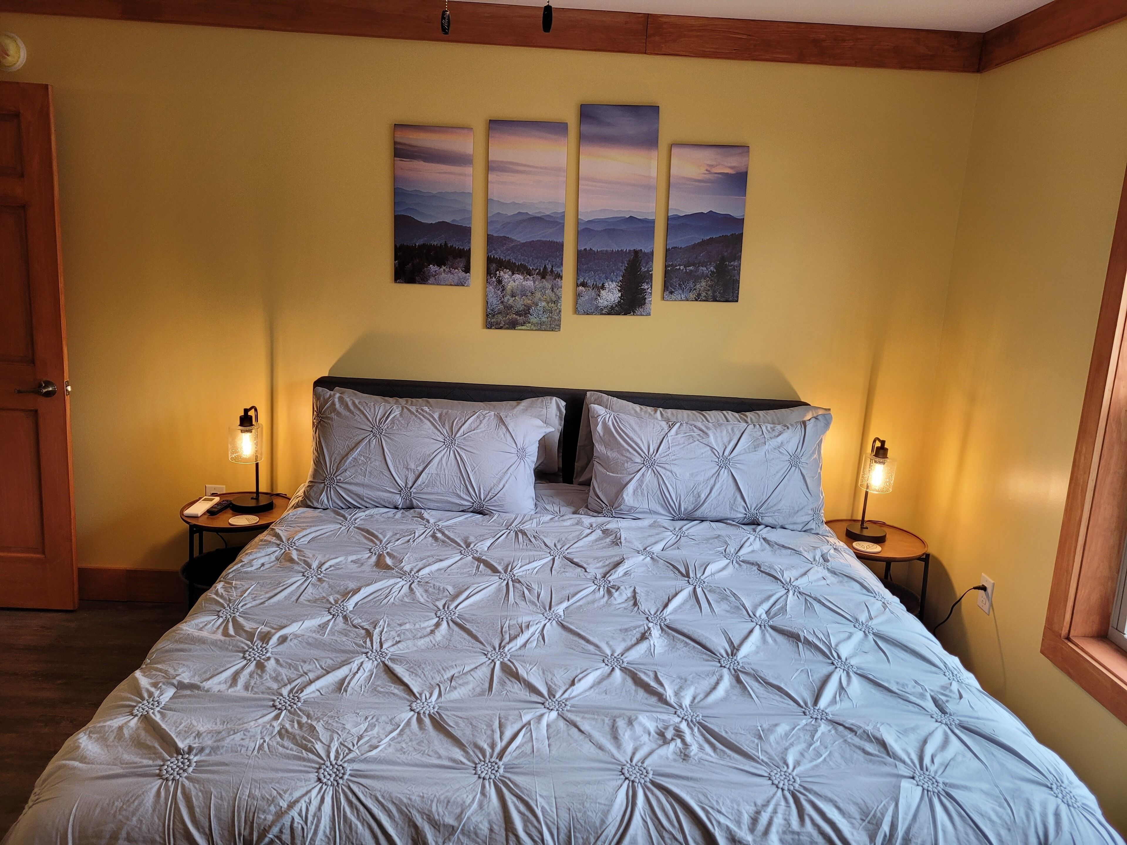 1 chambre, fer et planche à repasser, accès Internet, draps fournis