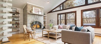 4BR Cabin with Spacious Yard & Deck | Half Moon by AvantStay