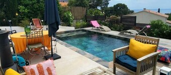 Luxury villa T3 sea view 5 minutes from the center and the beaches