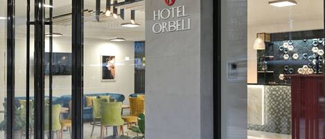 Entrada de la propiedad