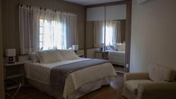 Suíte presidencial | Cofres nos quartos, berço de viagem, Wi-Fi de cortesia