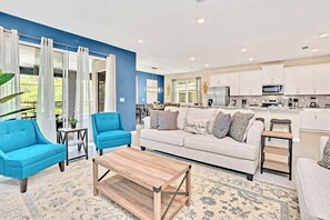 Flat-screen TV, offices