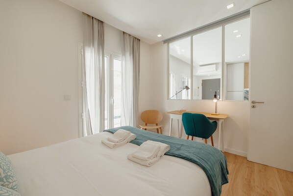 1 soverom, strykejern/-brett, wi-fi (inkludert) og sengetøy