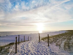 Beach nearby, beach towels