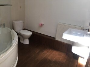 Een bad/douchecombinatie