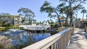 Property grounds - Quaint One Bedroom Condominium Steps from the Beach! (Hilton Head)