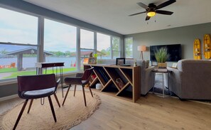 Smart TV, fireplace, video games, books - Waterfront Cabin with Hot Tub, Outside Bar & Private Dock! (Russells Point)