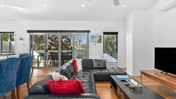 TV, video games, DVD player, offices