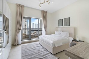 1 bedroom, desk, iron/ironing board, WiFi
