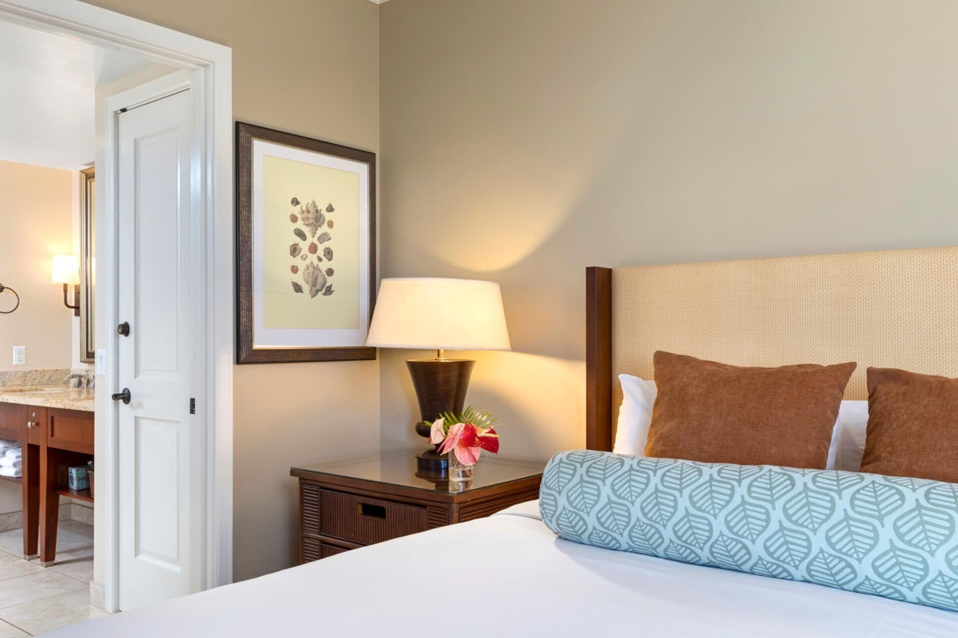 1 bedroom, premium bedding, iron/ironing board, travel crib