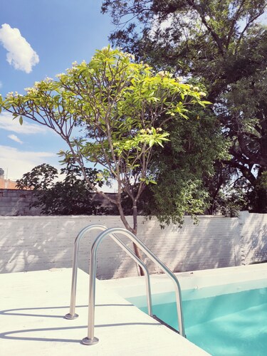 Resting house with pool! near the Media Luna Spring