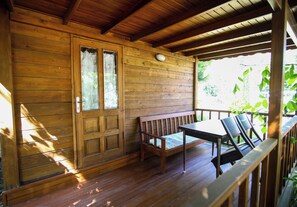 Family Tree House, 1 Bedroom, Patio, Garden Area | Terrace/patio - Endemik Bungalov (Edremit)