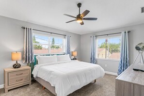 3 bedrooms, iron/ironing board, travel crib, WiFi