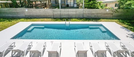 Piscine chauffée