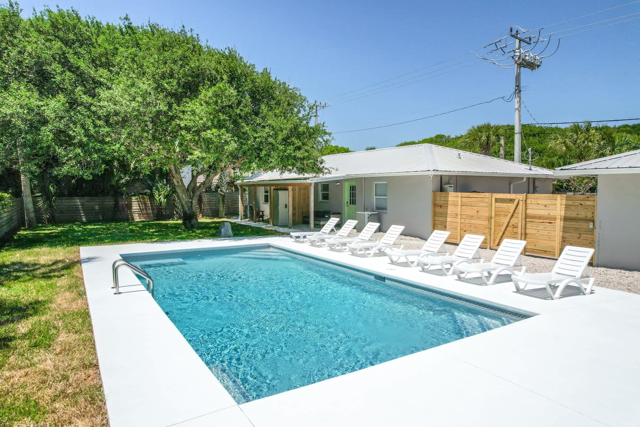 Piscine chauffée