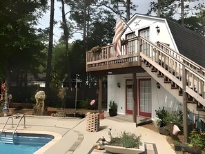 Exterior - 1 BR Studio/Cottage with Pool & Golf Cart/ Near Beach (Pawleys Island)