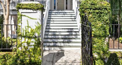 Historic, Luxury 3bd Suite with Porch & Free Parking