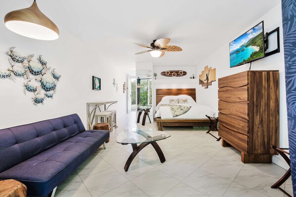 1 bedroom, desk, iron/ironing board, free WiFi