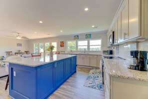 Fridge, microwave, oven, stovetop - Endless Summer House | Lake Murray | Chapin | 3BR (Chapin)