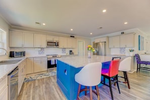 Fridge, microwave, oven, stovetop - Endless Summer House | Lake Murray | Chapin | 3BR (Chapin)