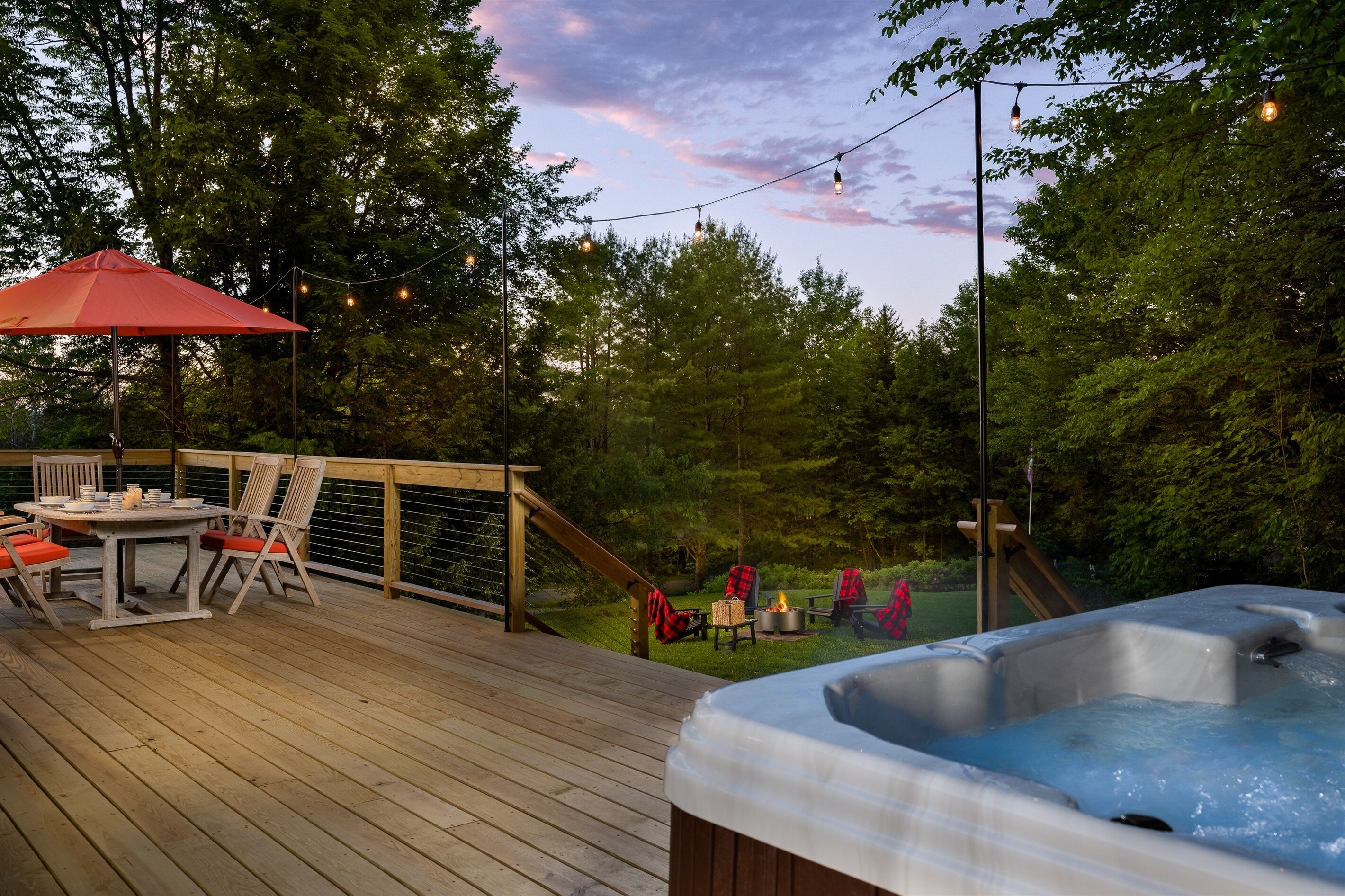 Udendørs spisemuligheder