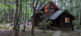 Great Family Cabin in the woods on a lake.
