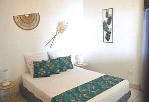 2 habitaciones, tabla de planchar con plancha y wifi gratis 