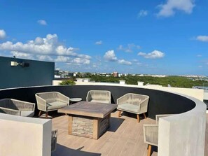 Terrace/patio - Oceanview | rooftop (Playa del Carmen)