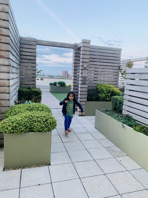 Enceinte de l’hébergement