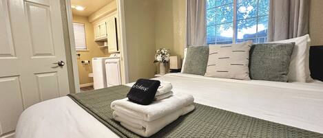 1 bedroom, iron/ironing board, free WiFi, bed sheets