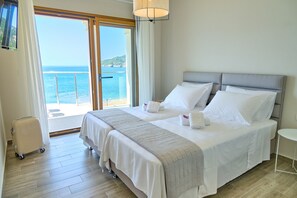 2 Schlafzimmer, Zimmersafe, Schreibtisch, Bügeleisen/Bügelbrett