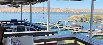 Lakefront on Havasu Island 2 beds.