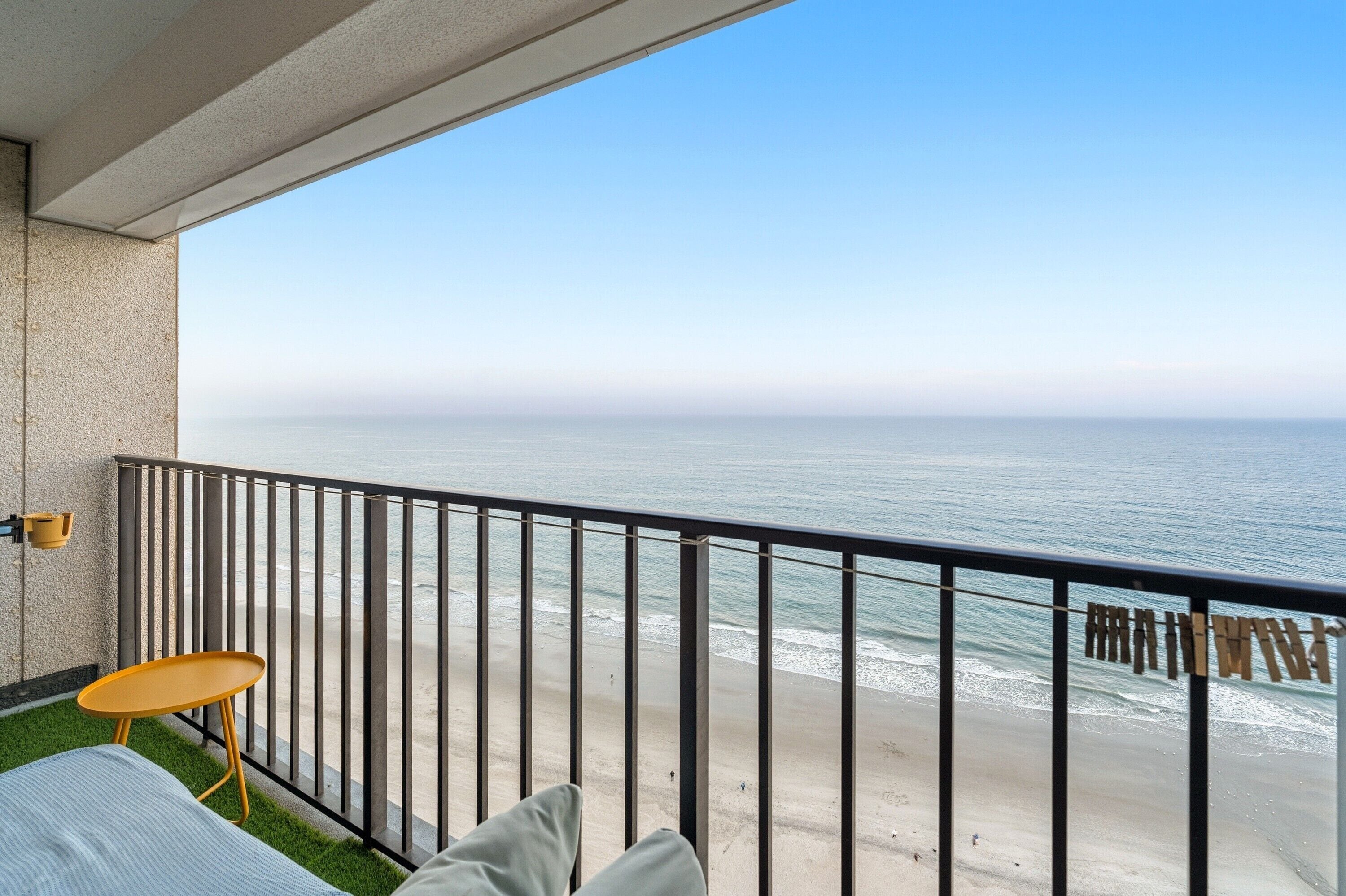 Condo, 2 Bedrooms, Balcony, Ocean View (Renaissance Tower 2001) | Balcony
