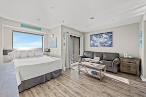 Suite Studio Deluxe, balcon, en front de mer (Renaissance Tower 1203) | Wi-Fi gratuit