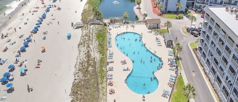 2 indoor pools, seasonal outdoor pool