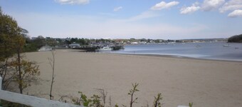 Cottage steps to the beach