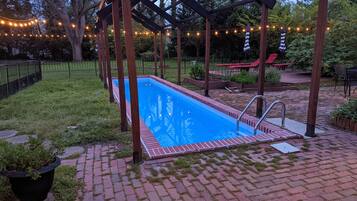 Seasonal outdoor pool