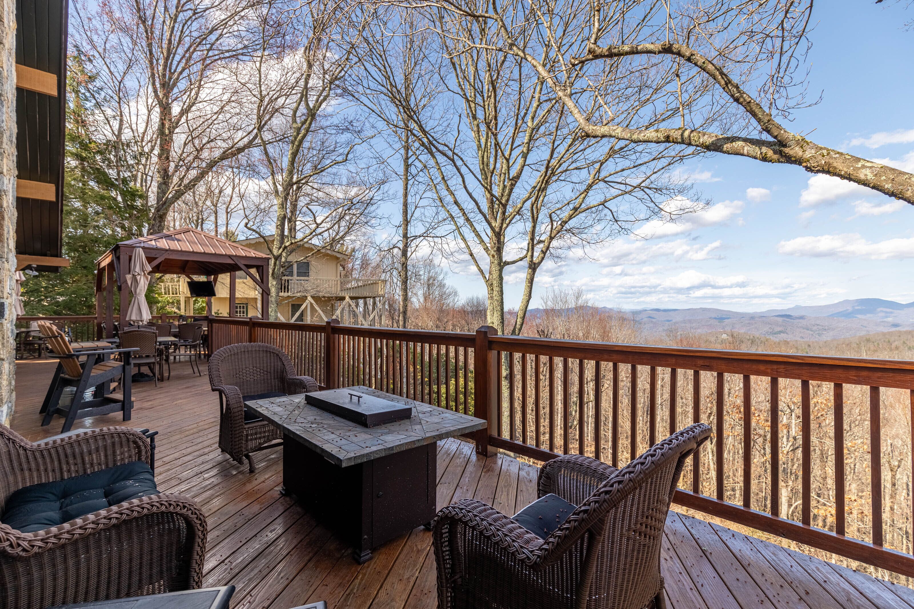Fore The View - Huge mountain views, remodeled home, hot tub, & air conditioning on Beech!