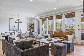 电视、壁炉、立体声音响