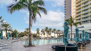 A heated pool - Wyndham Clearwater Beach Resort - 4 Bedroom (Clearwater Beach)
