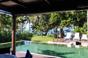 Pool - The Beach Cottage - Absolute Beachfront (Wongaling Beach)